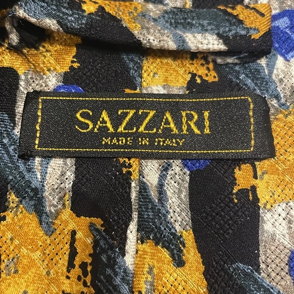 Sazzari silk tie 🧓🏼MT - Picture 2 of 3